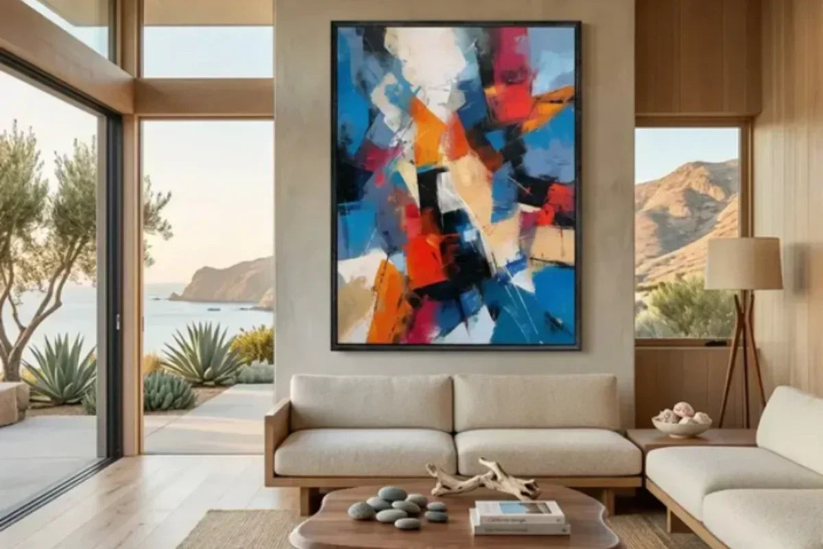 How to Match Statement Oil Paintings With Your Home Colors