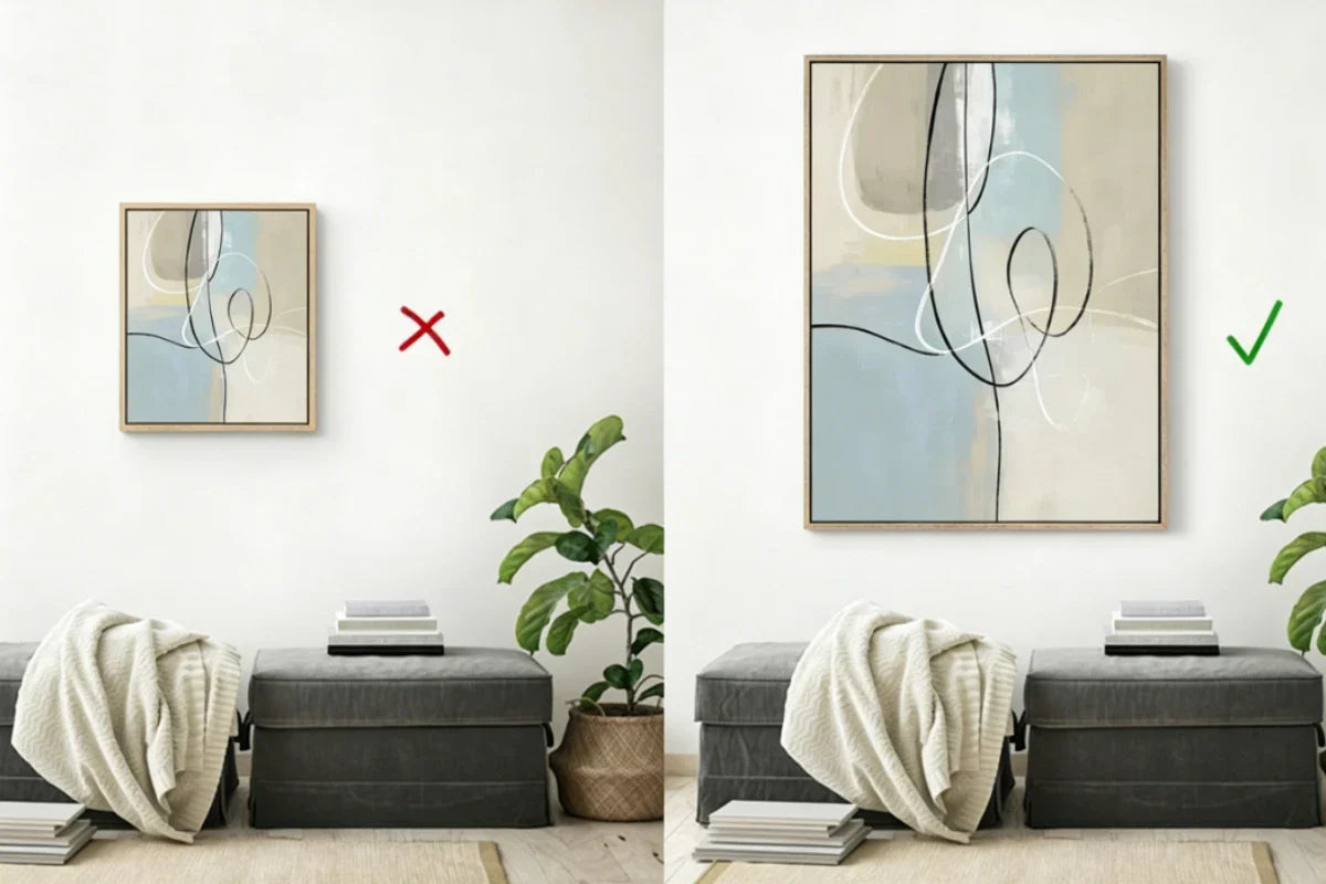 the Right Size Oil Painting for Your Wall