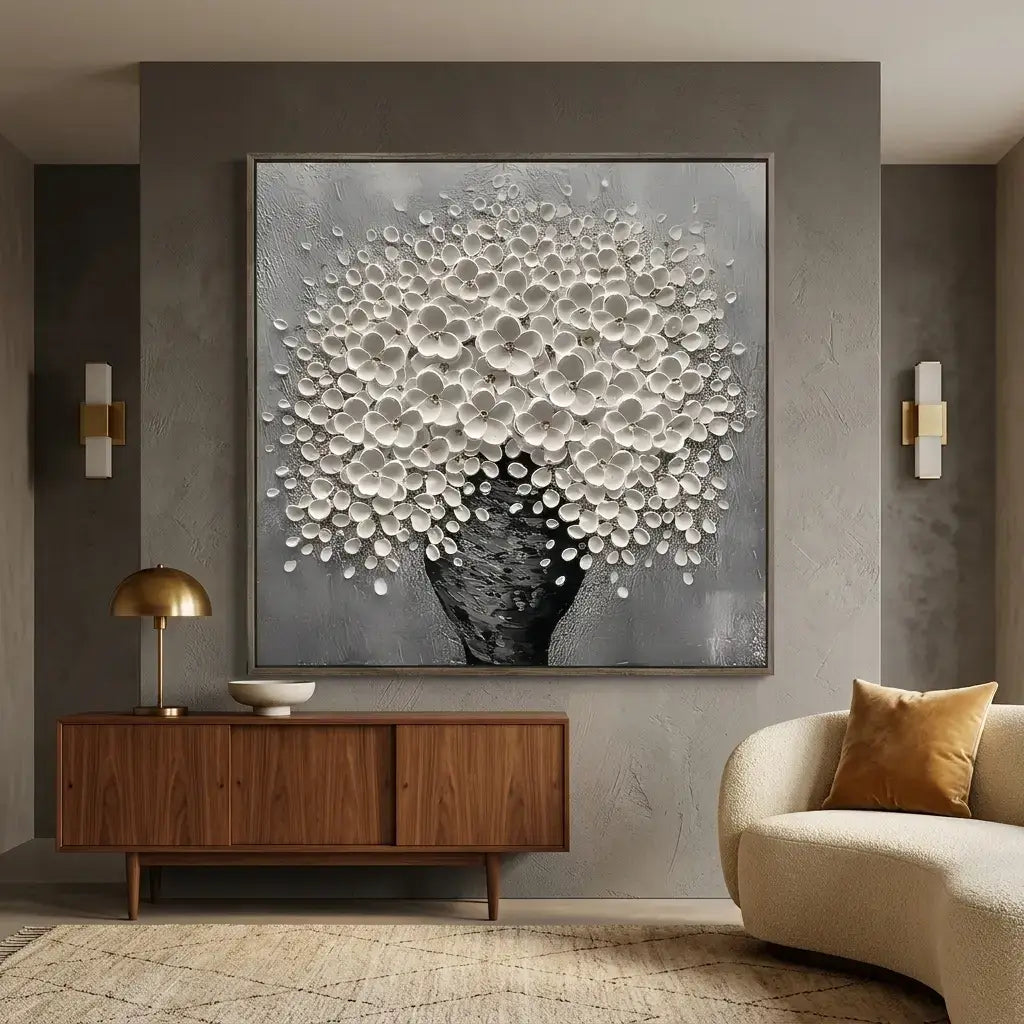 3D Floral Wall Art #HHS013