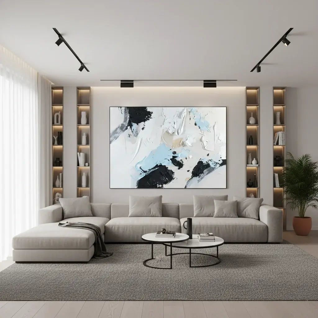 Abstract Acrylic Painting