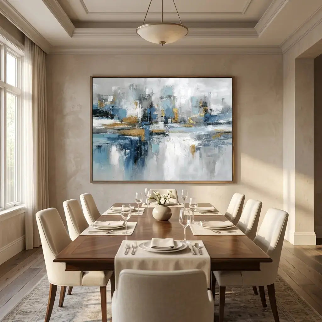 Gilded City Echo Abstract Wall Art