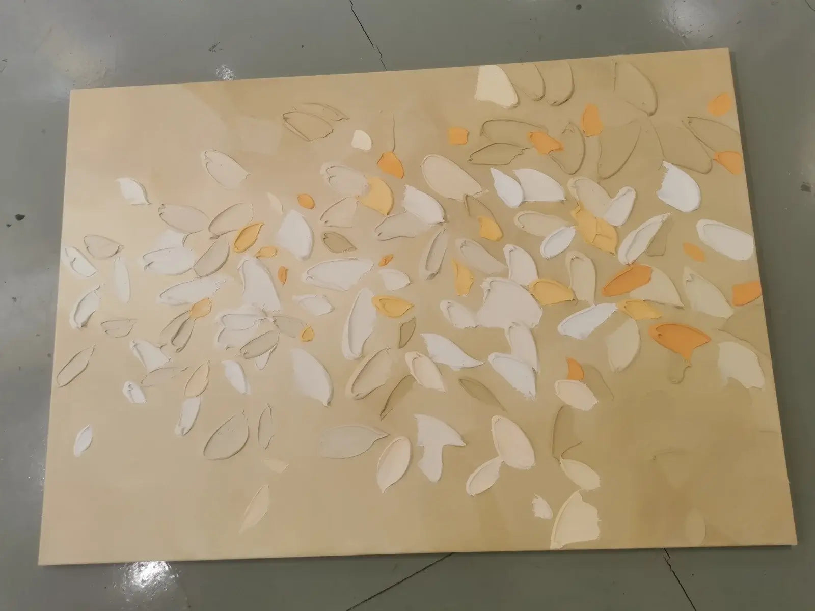 Soft Petal Scatter Floral Wall Art