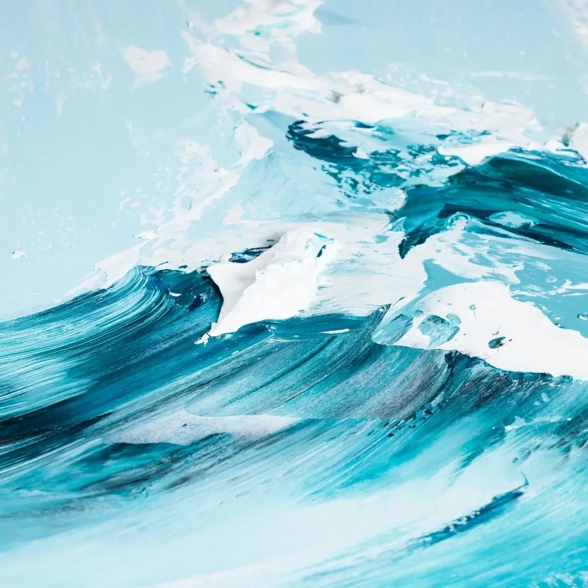 Abstract Ocean Painting HJH017 Details