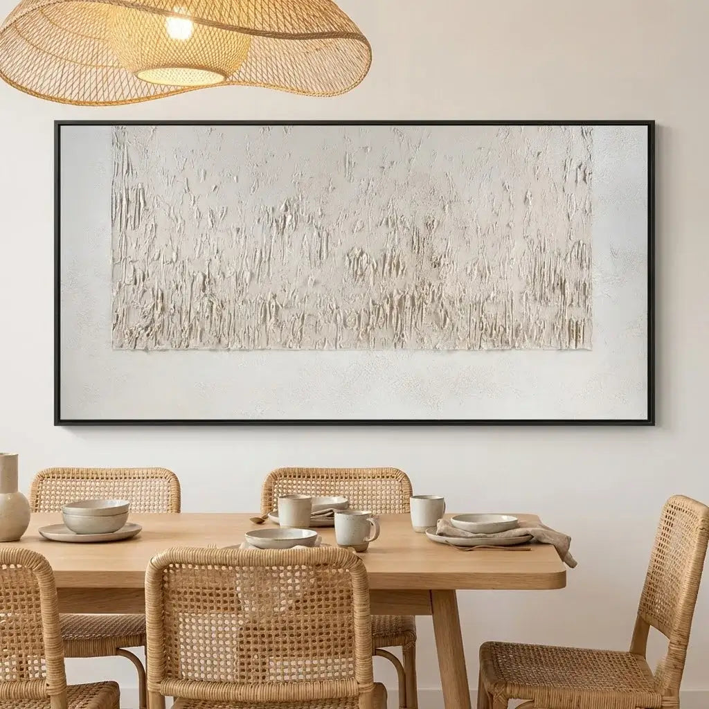 Wabi-Sabi Textured Oil Painting for Wall Decor #CJH002