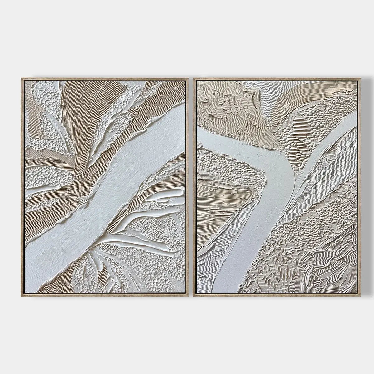Abstract Painting Set Of 2 #CXC001