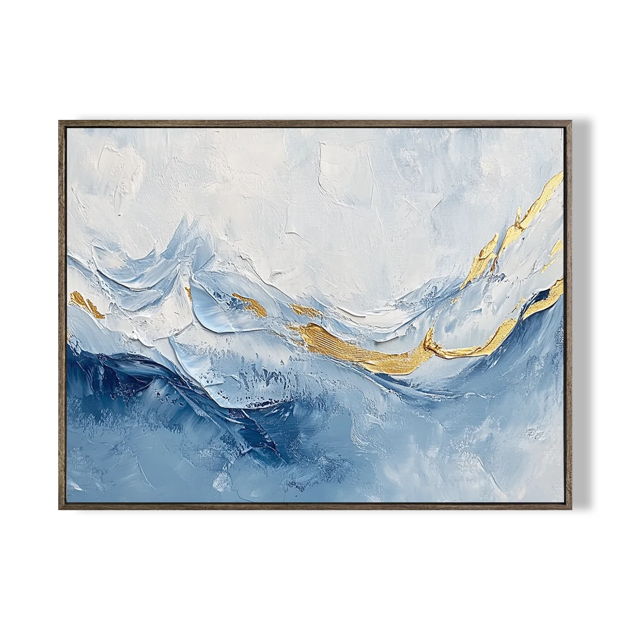 Blue Abstract Art #CXH007