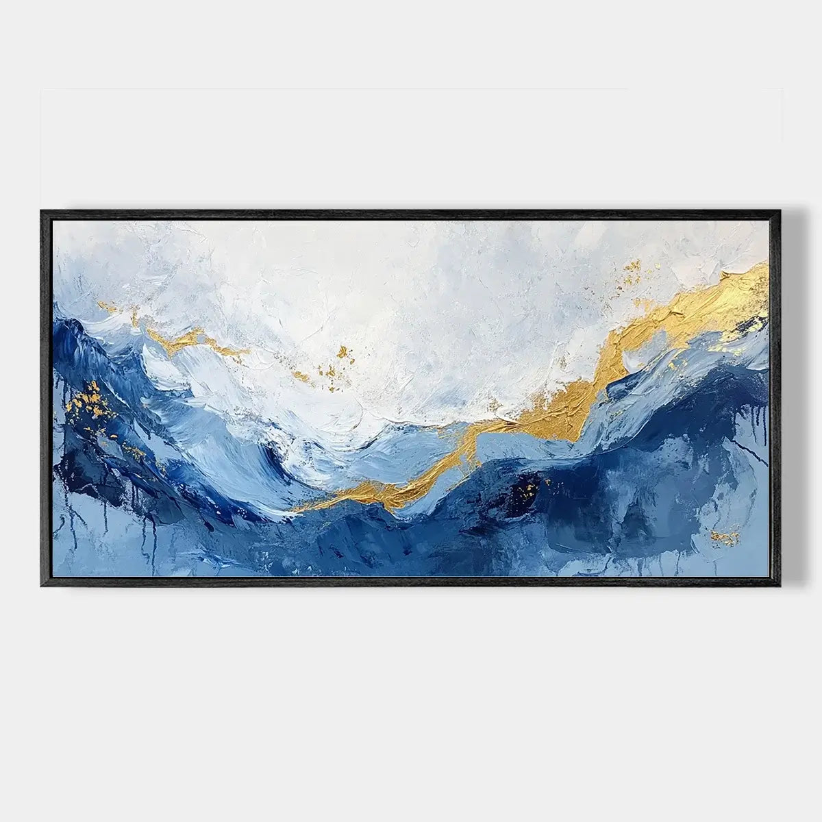 Blue Abstract Art Painting #CXH008