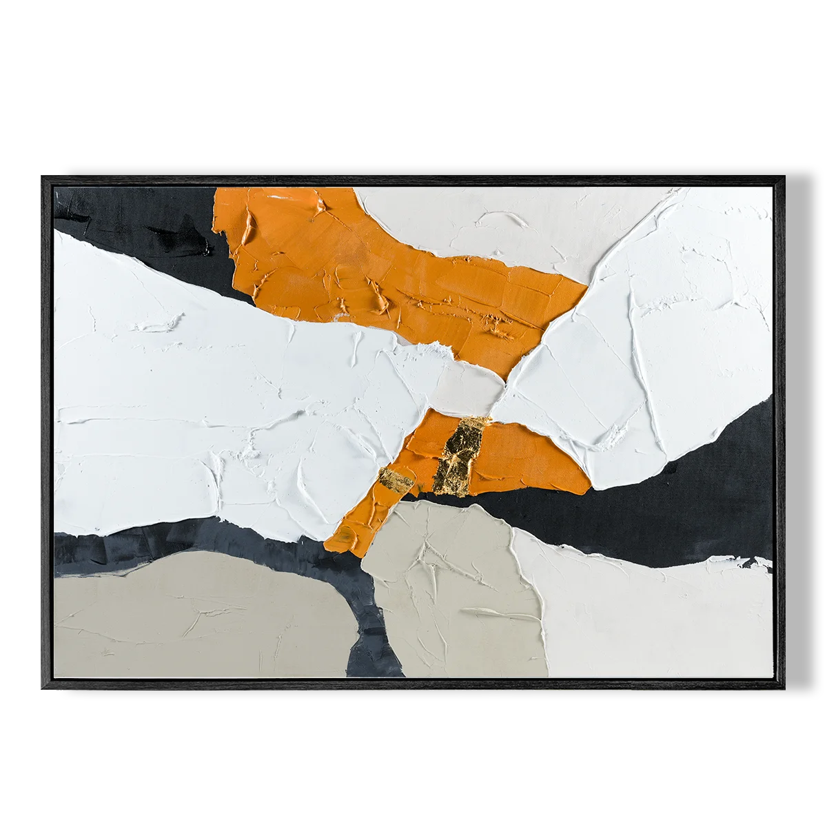 Large Abstract Canvas Wall Art #CXH016