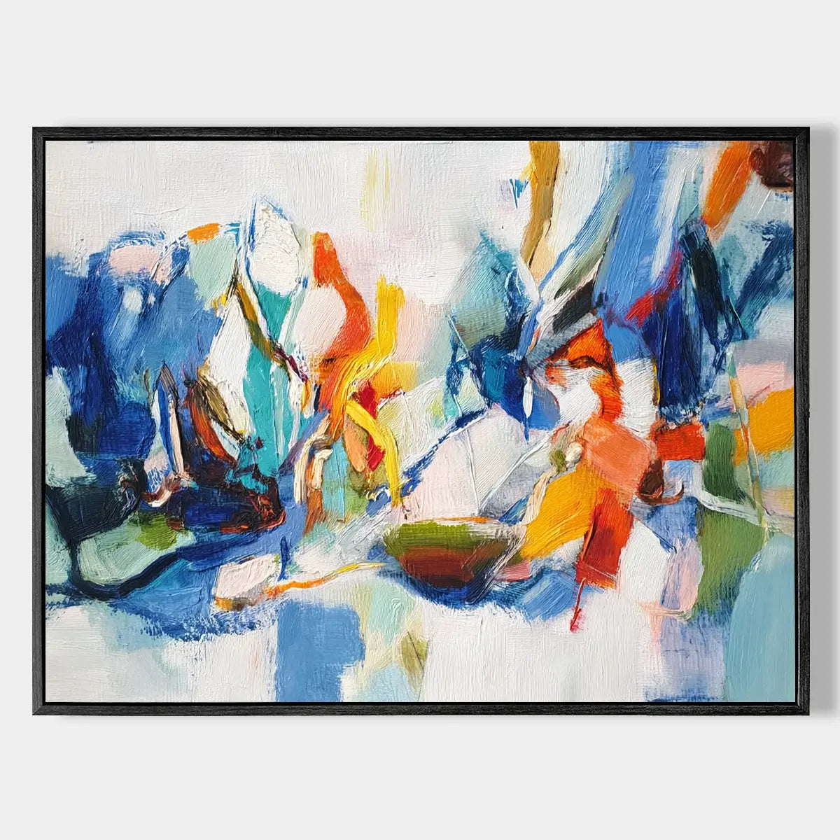 Modern Colorful Canvas Art #CXH061