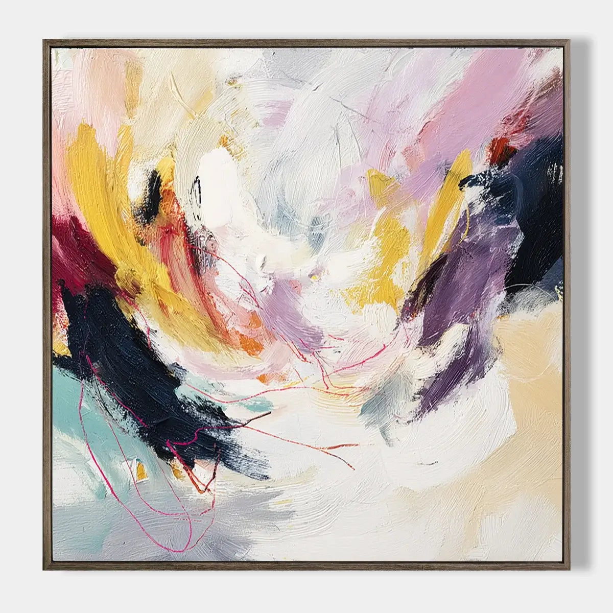 Minimalist Abstract Oil Painting #CXS012