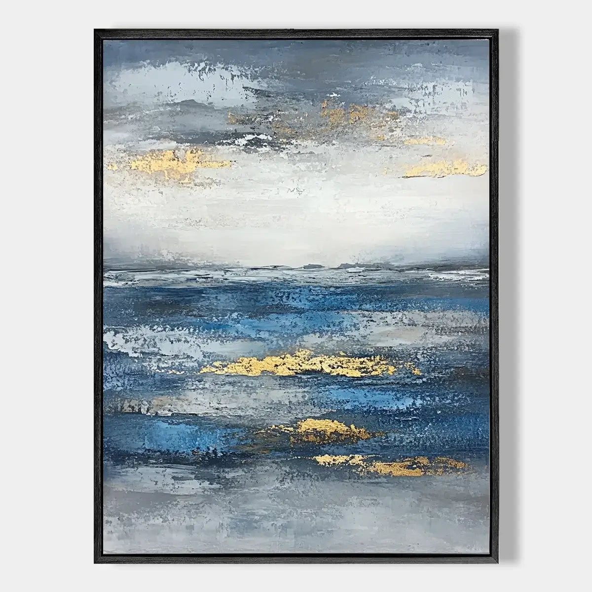 Blue Abstract Painting #CXV001