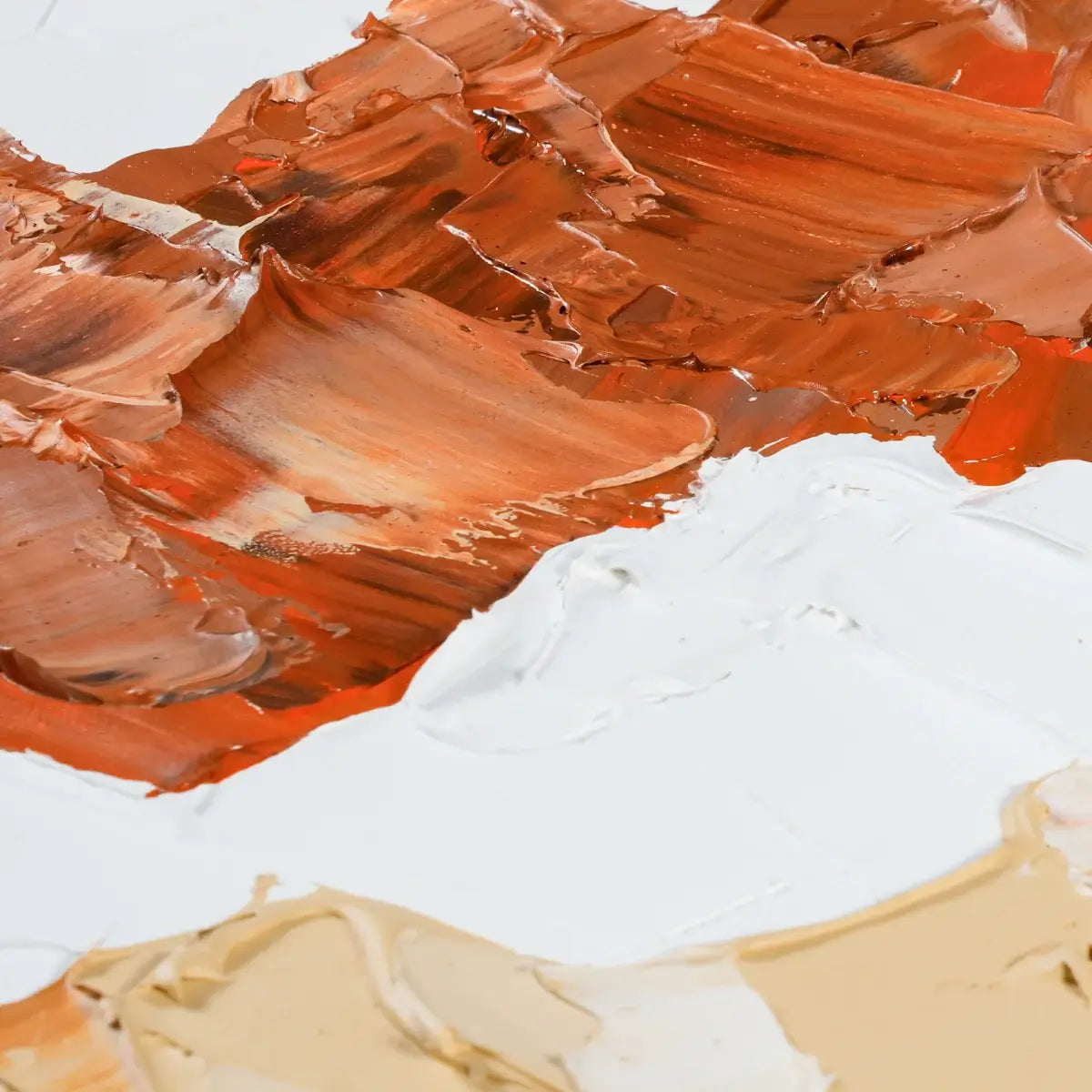 Handmade Abstract Mountain Painting #CXV007 Details