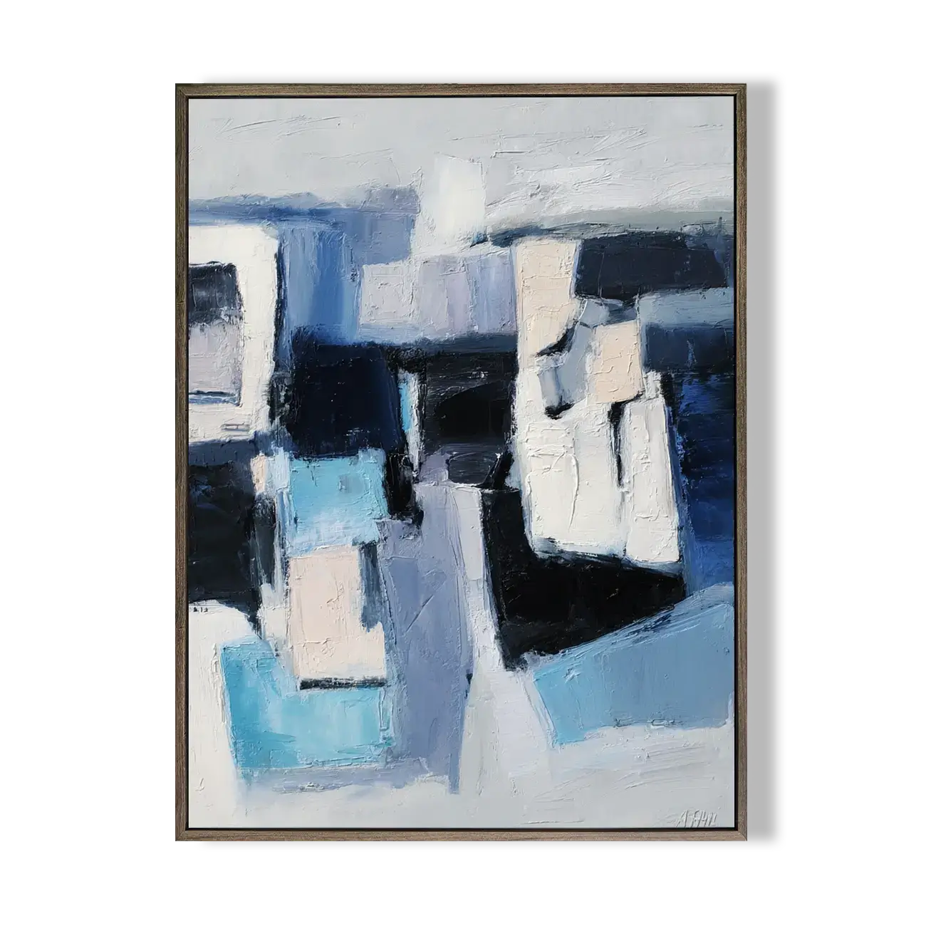 Abstract Canvas Art #CXV017