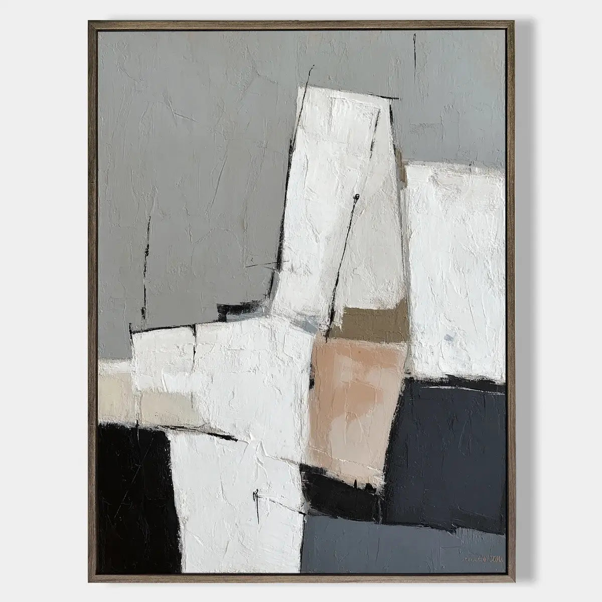 Abstract Canvas Art #CXV018