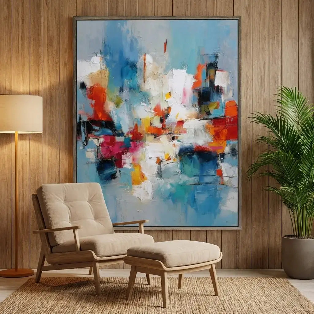 Colorful Abstract Wall Art #CXV027