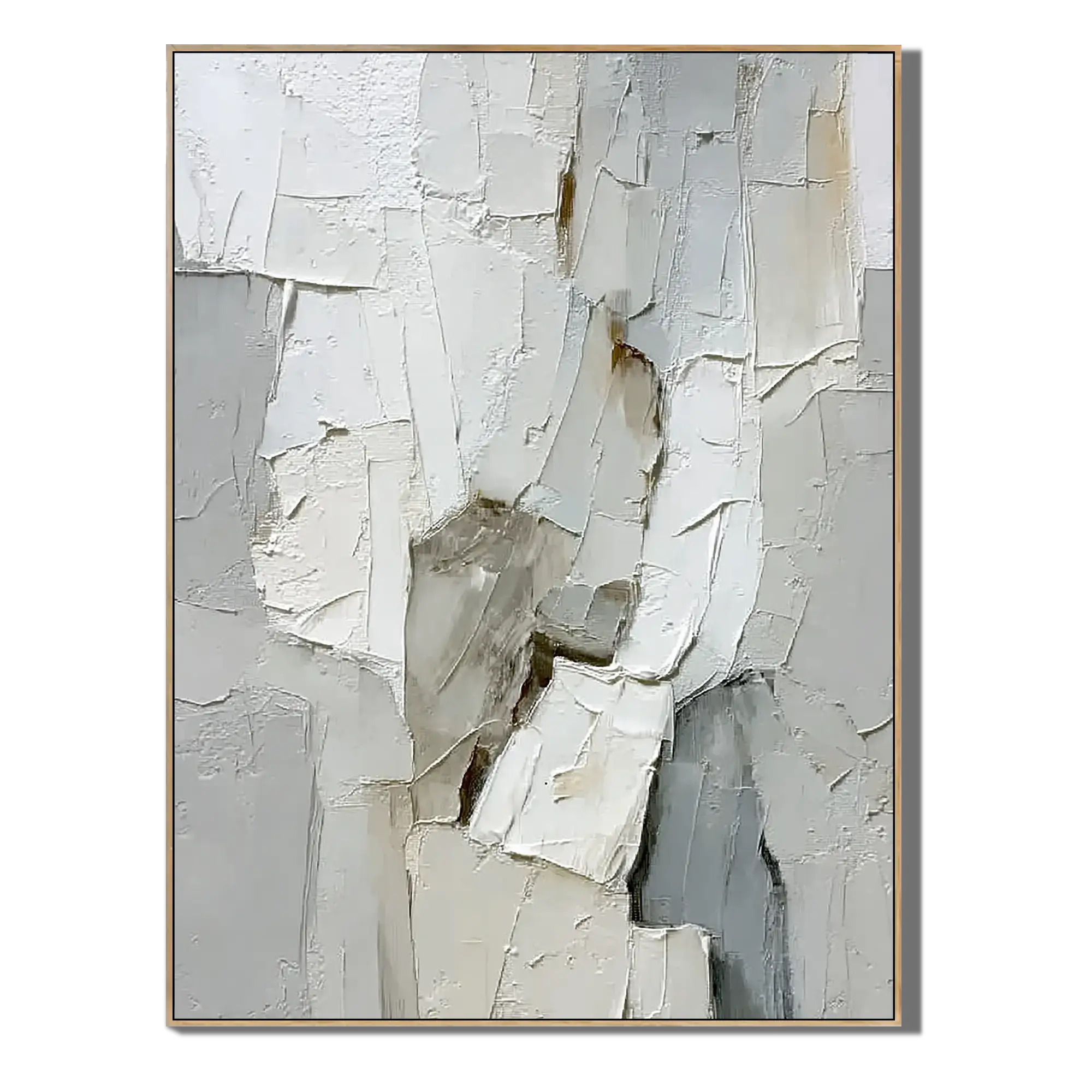 Alabaster Facets Wabi Sabi Wall Art