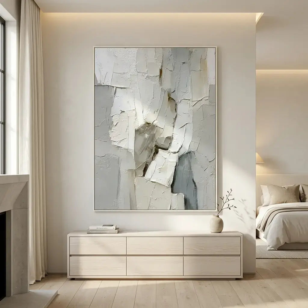 Alabaster Facets Wabi Sabi Wall Art