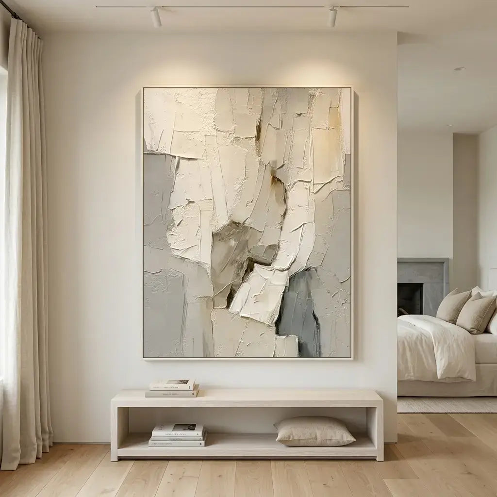 Alabaster Facets Wabi Sabi Wall Art