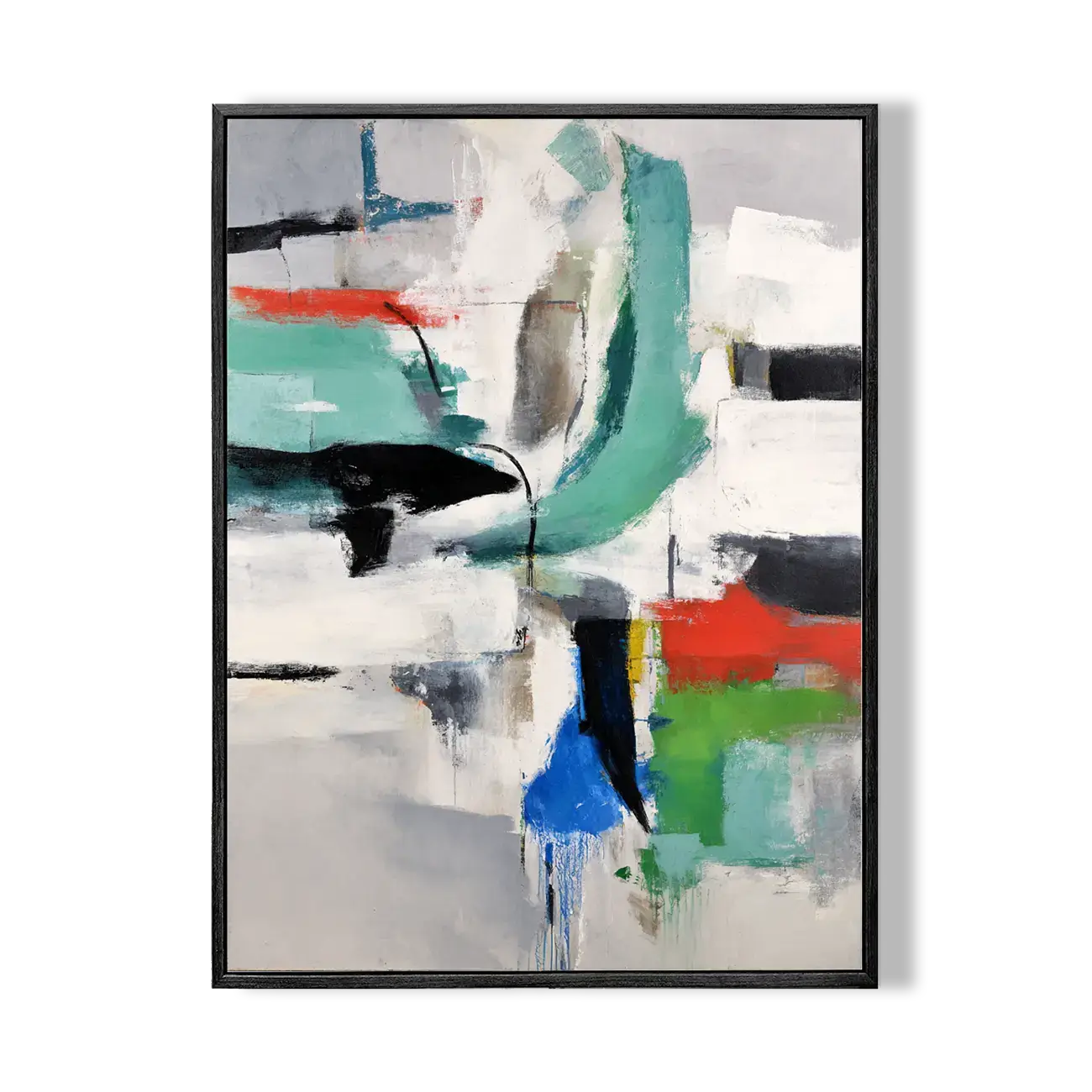 Original Hand-Painted Abstract Oil Painting #CXV064