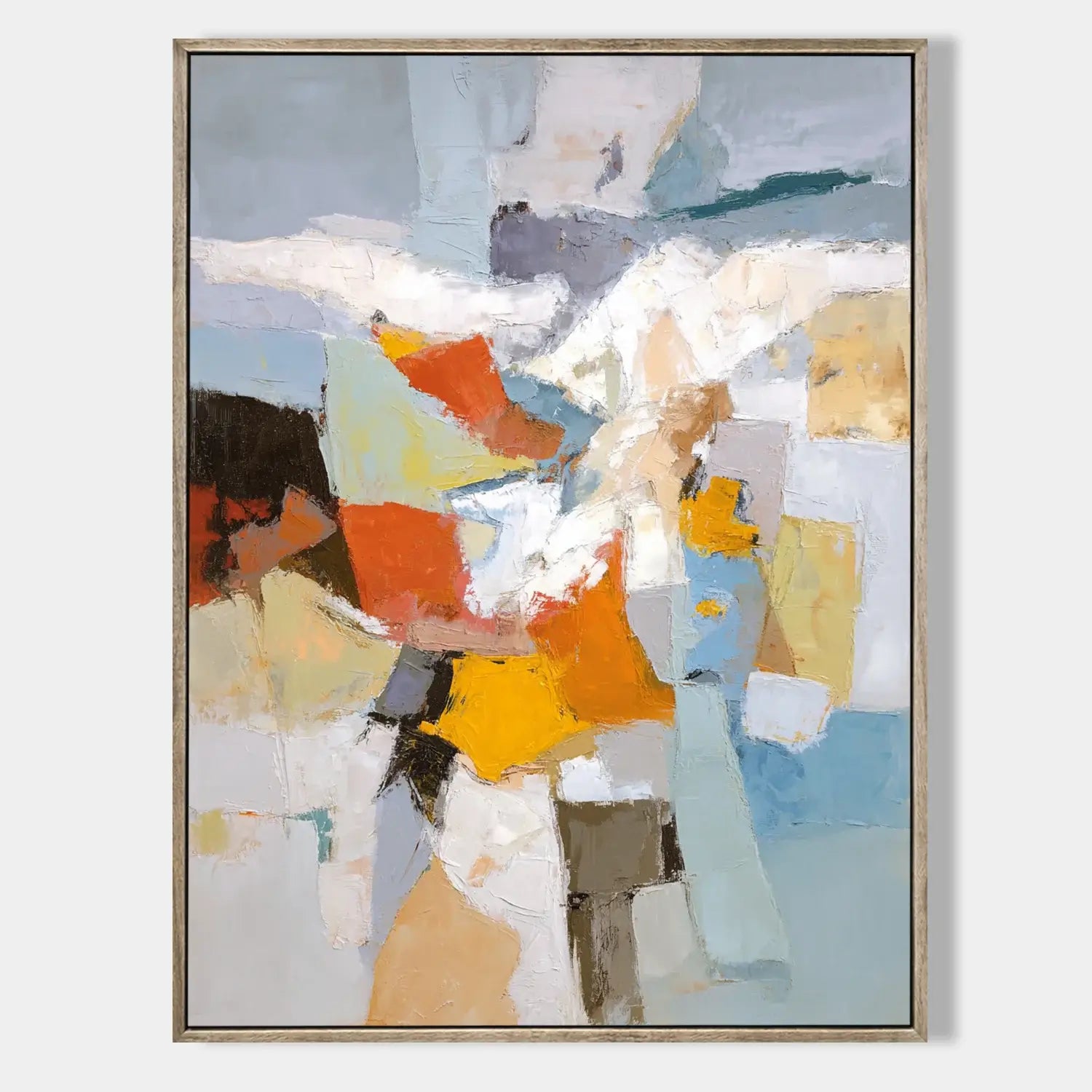 Original Hand-Painted Abstract Oil Painting #CXV071