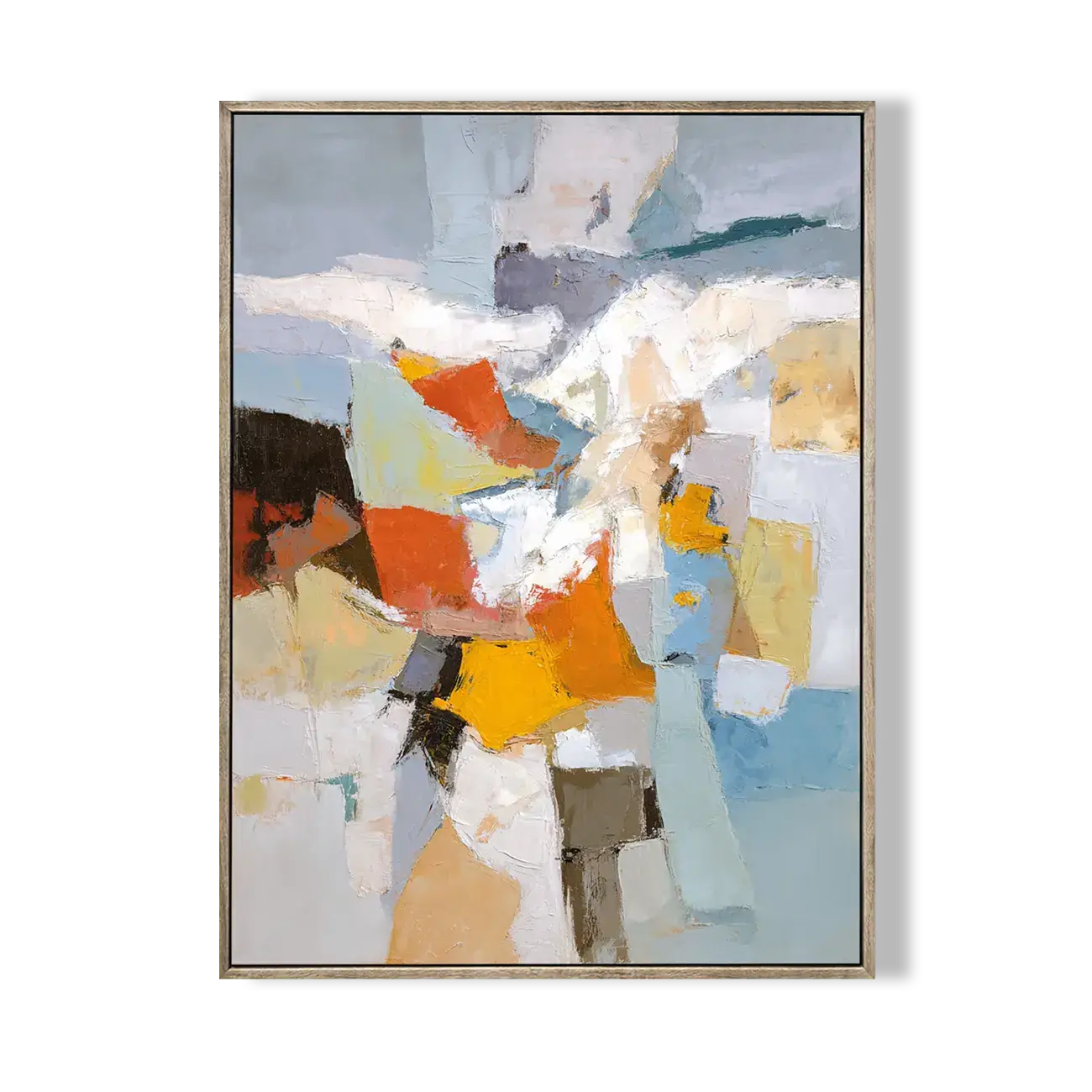 Original Hand-Painted Abstract Oil Painting #CXV071