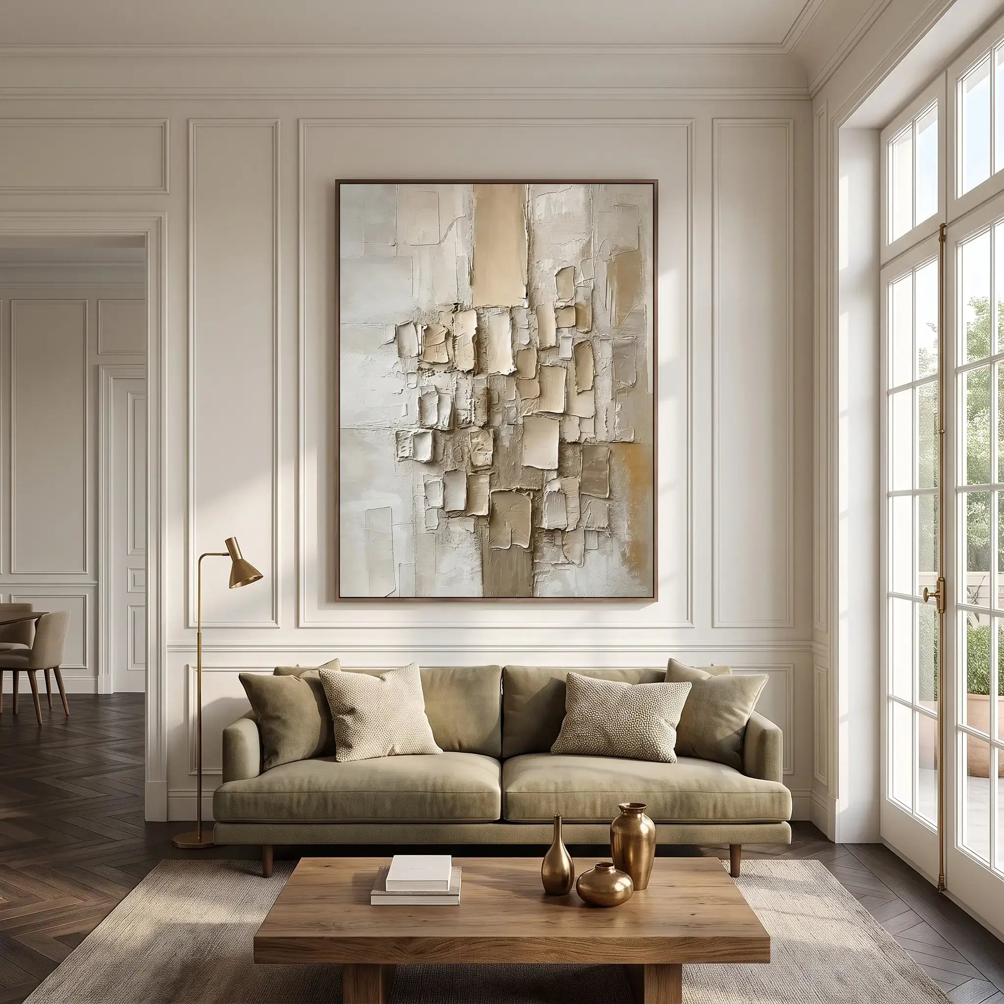 Architectural Impasto Study