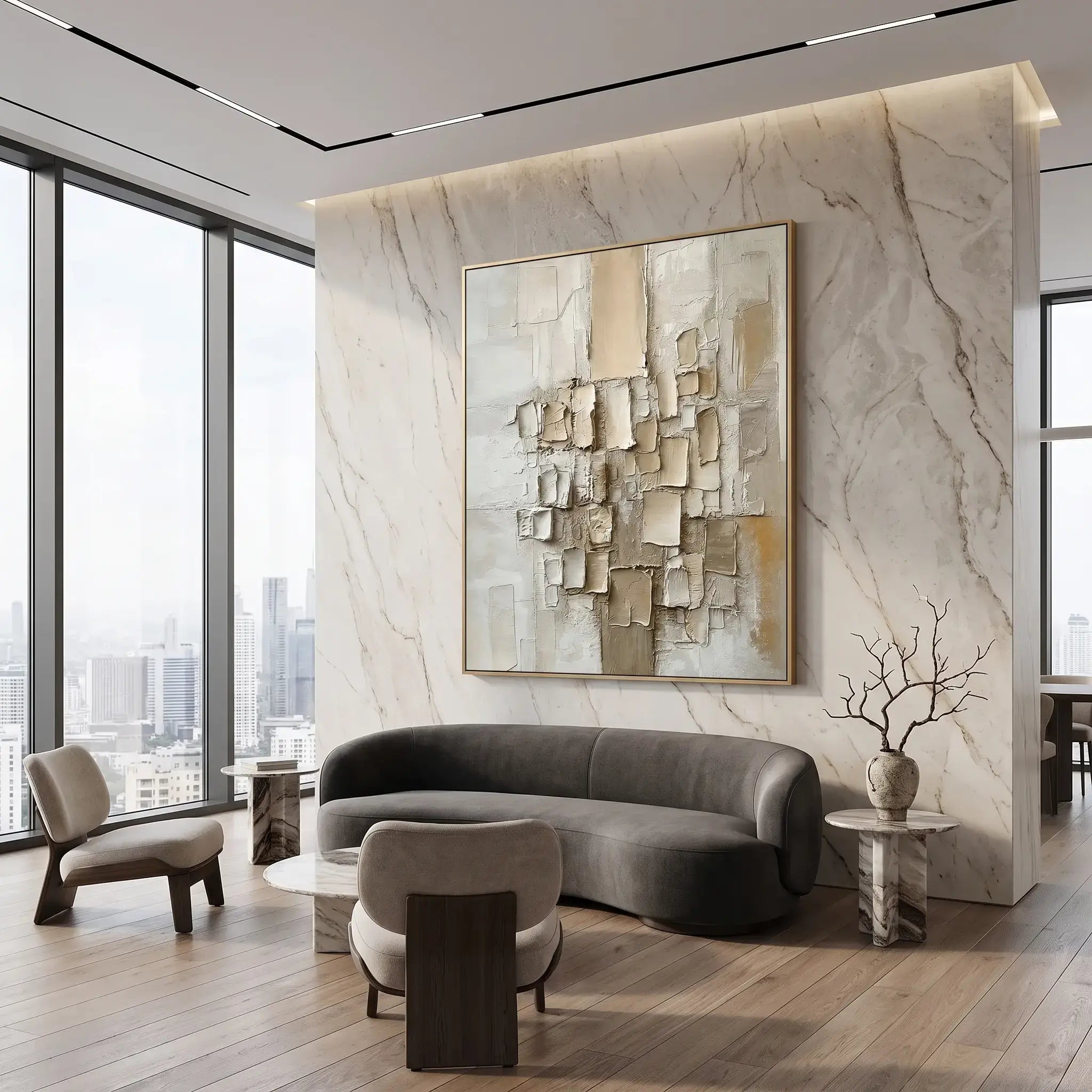 Architectural Impasto Study