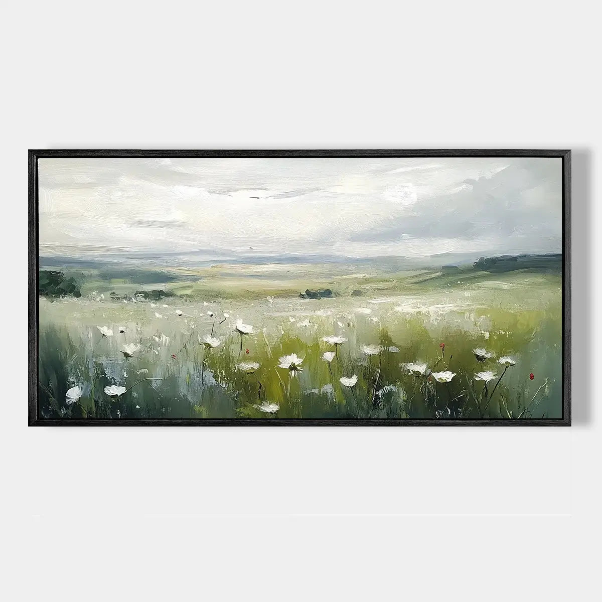 Floral Landscape Oil Painting #FJH005