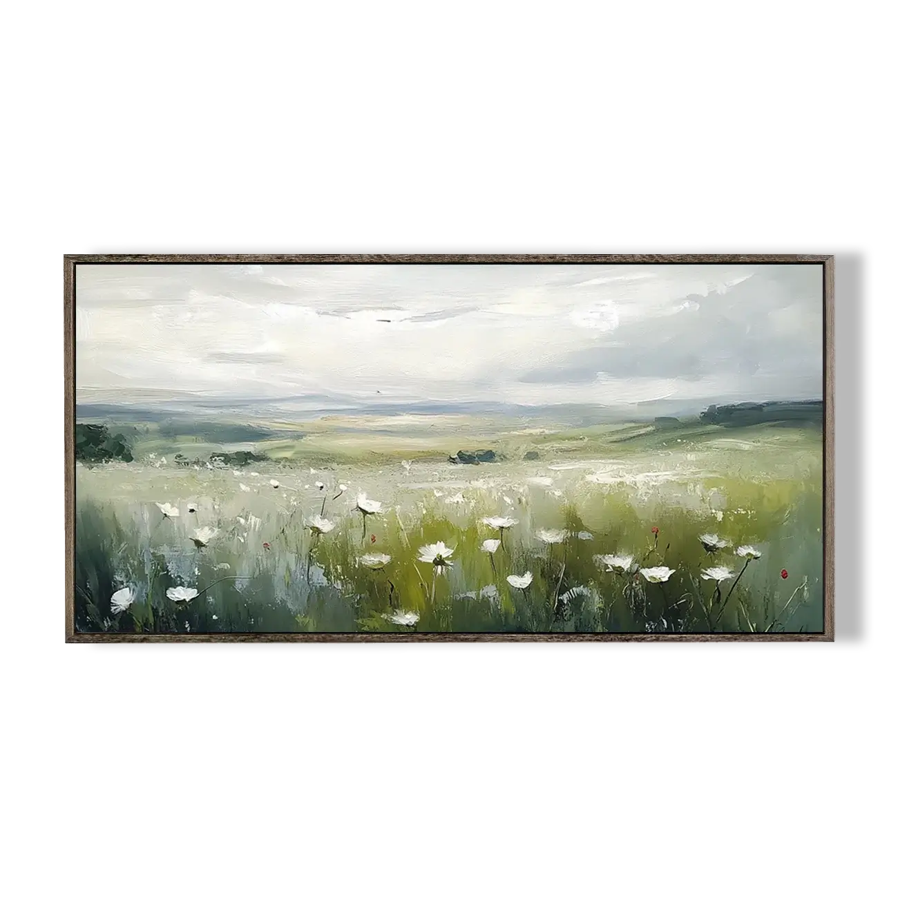 Floral Landscape Oil Painting #FJH005