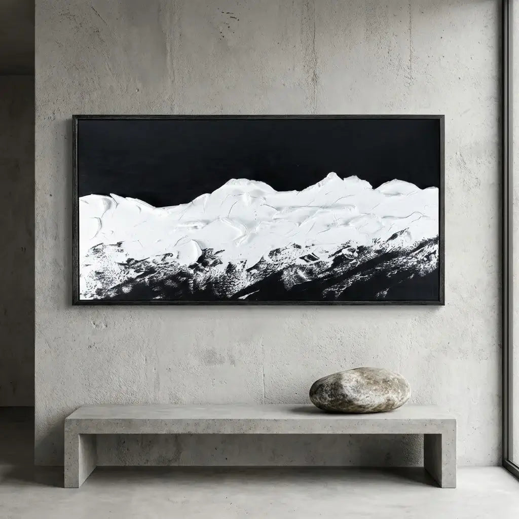 Black and White Landscape Art #FJH010