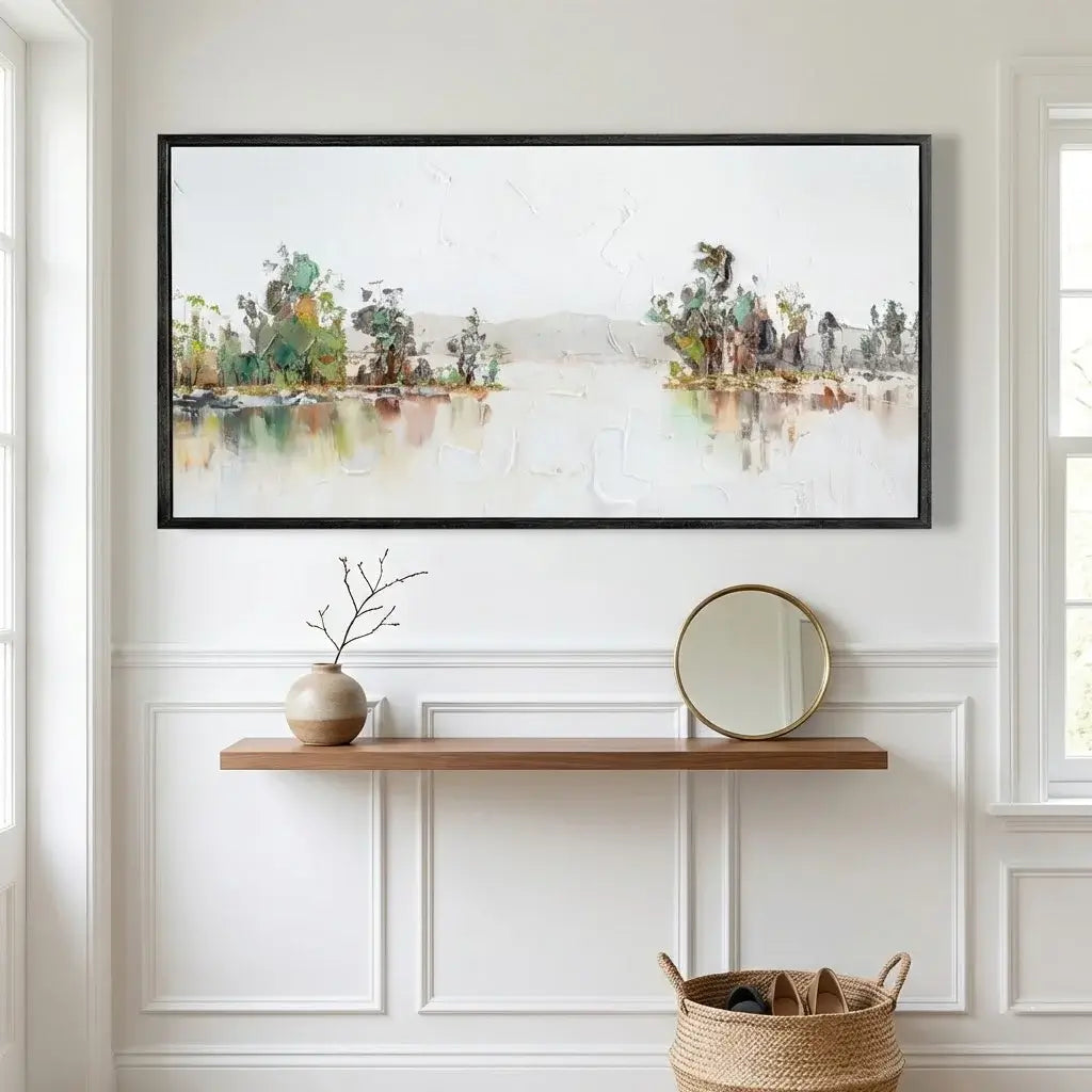 Reflected Grove Landscape Painting