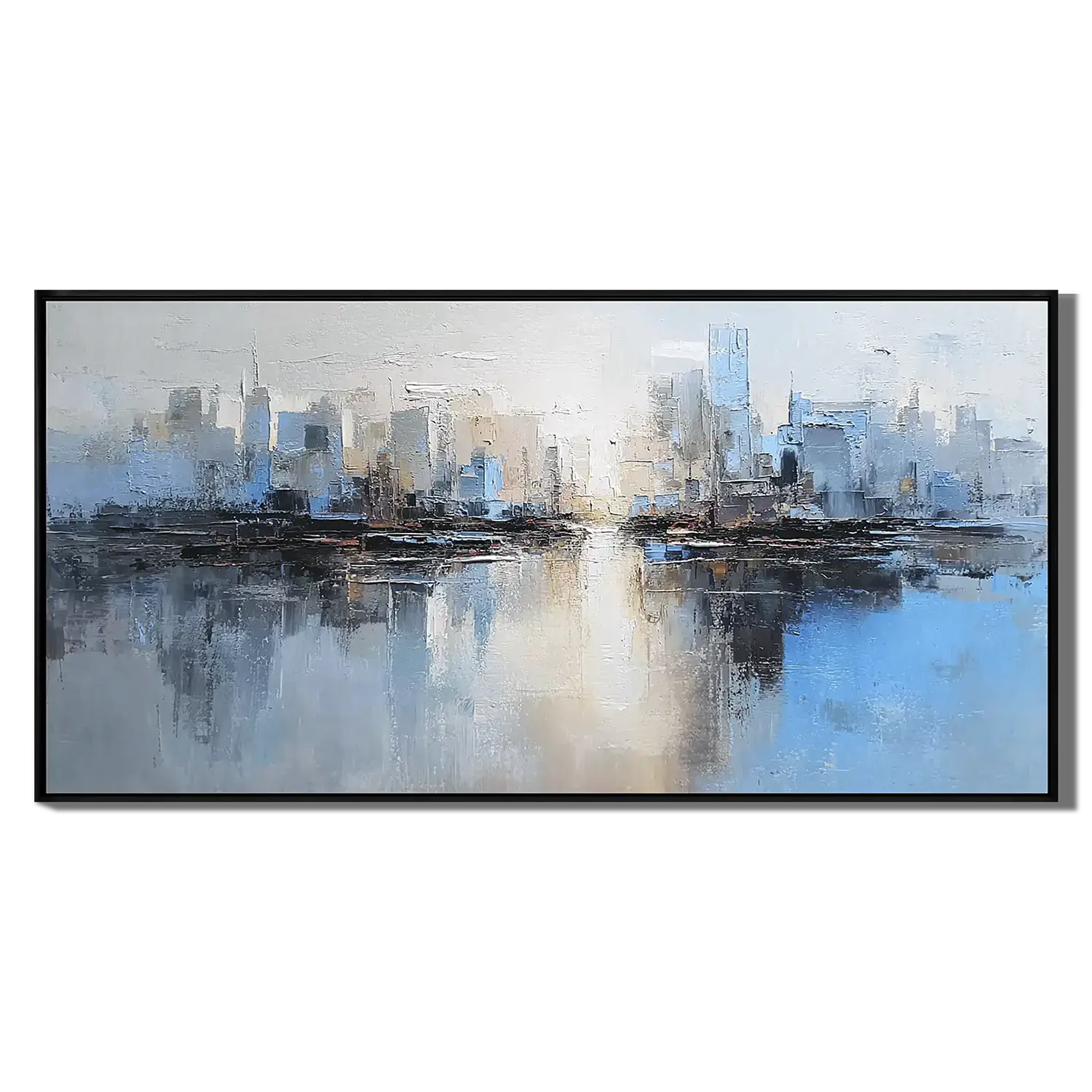 Silver City Reflections Landscape Painting