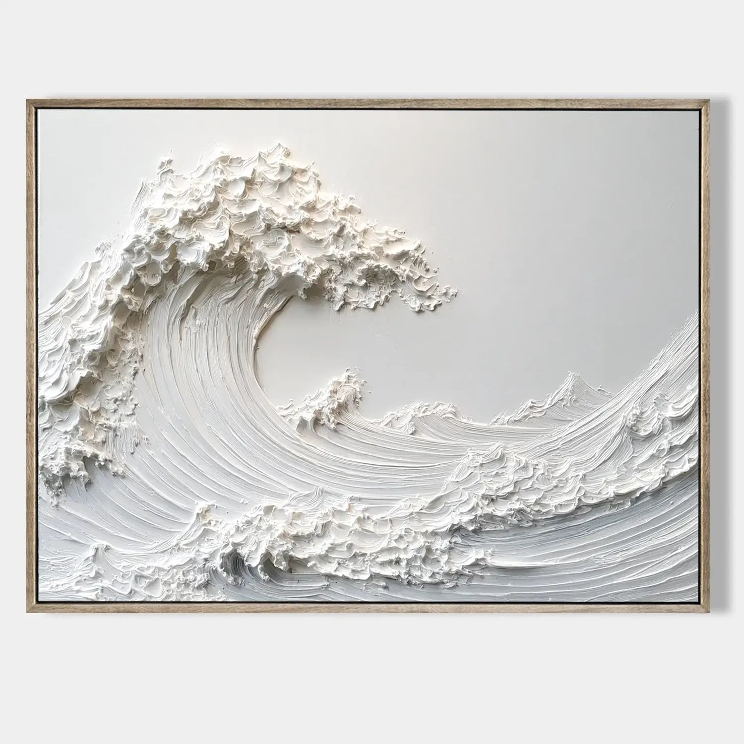 Ocean Abstract Textured Wall Art #FJH019