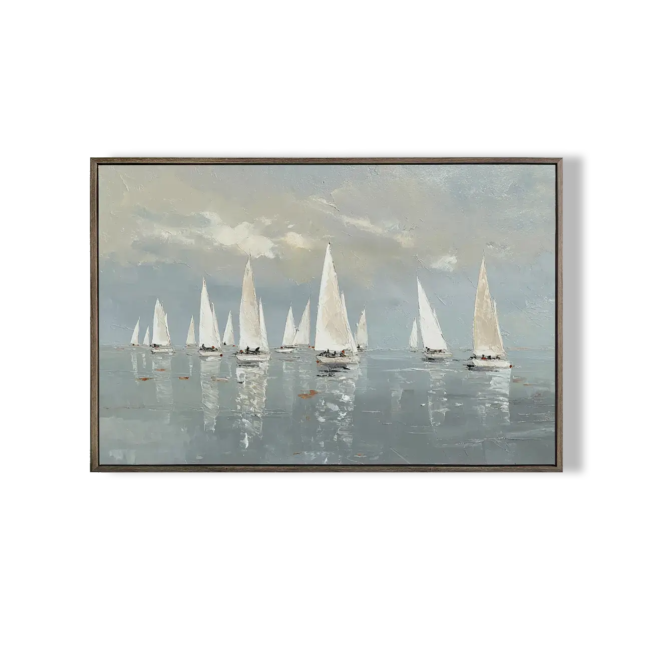 Sailboat Abstract Wall Art #FJH021