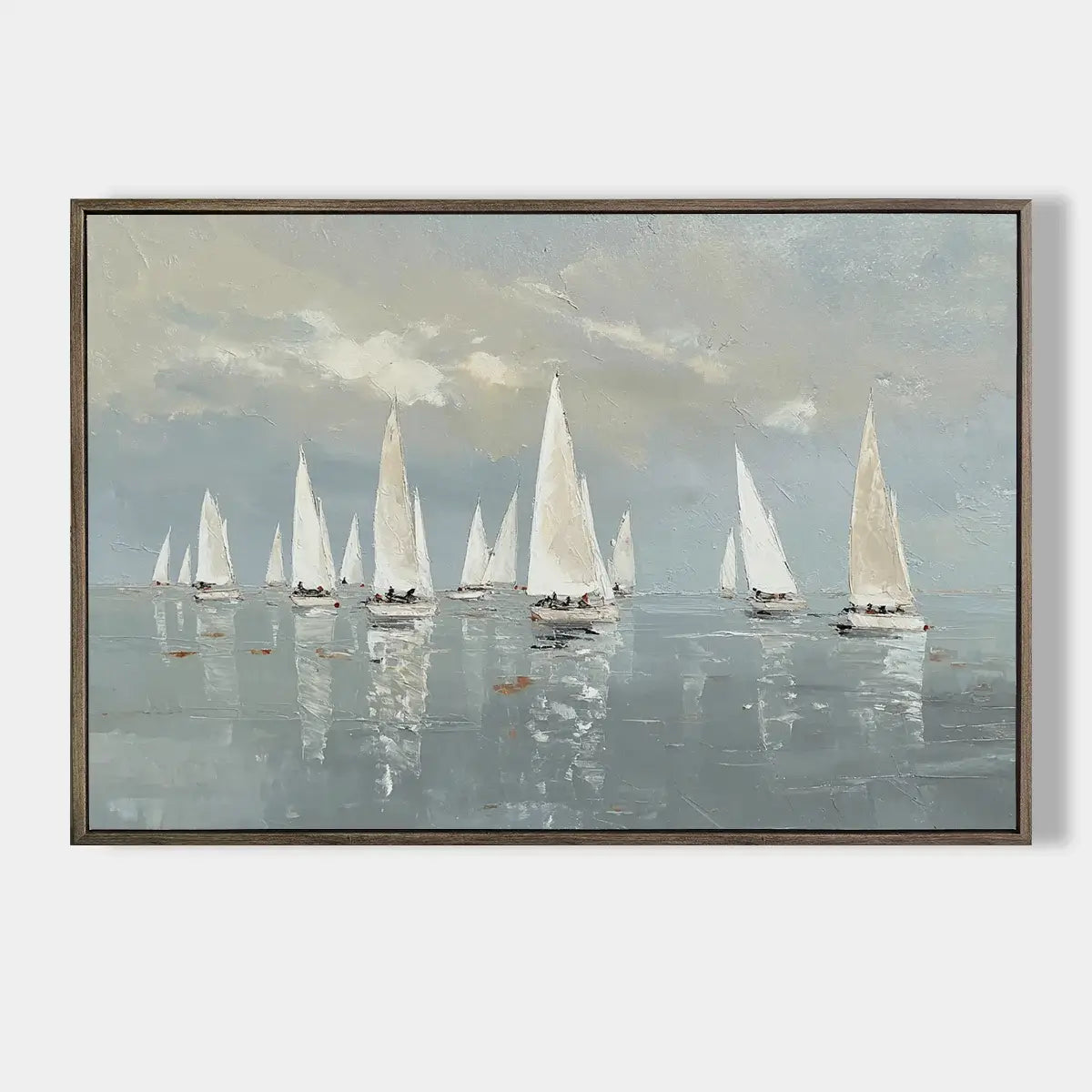 Sailboat Abstract Wall Art #FJH021