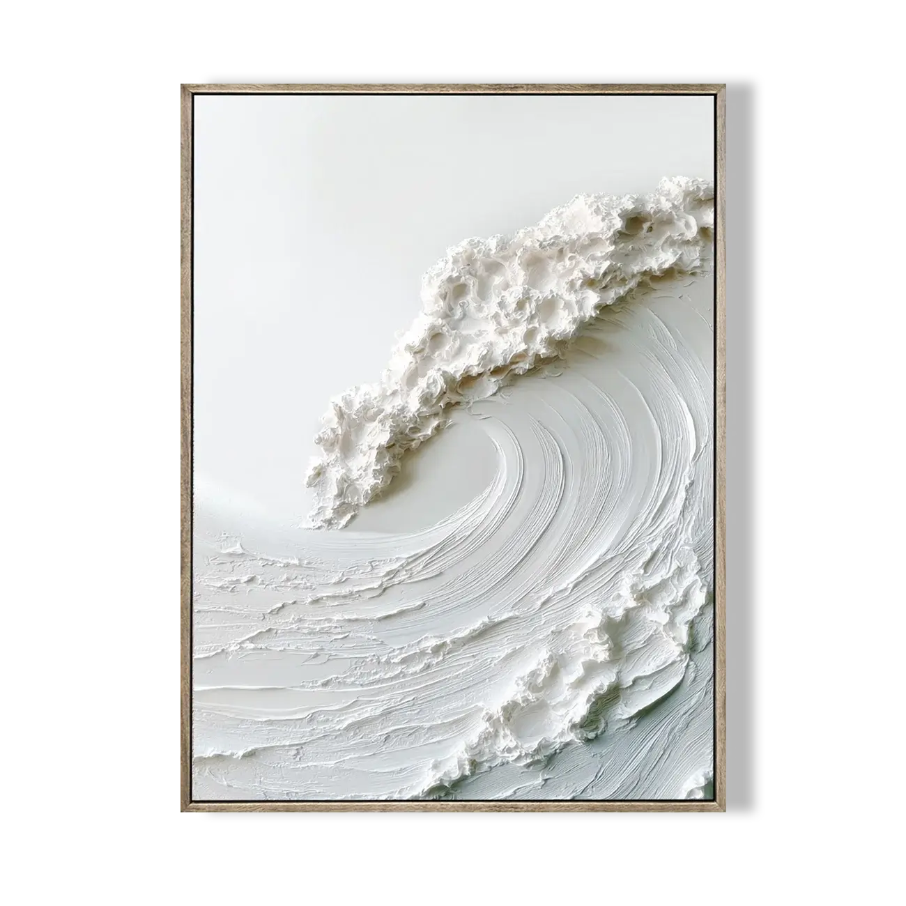 Ocean Abstract Textured Wall Art #FJV003