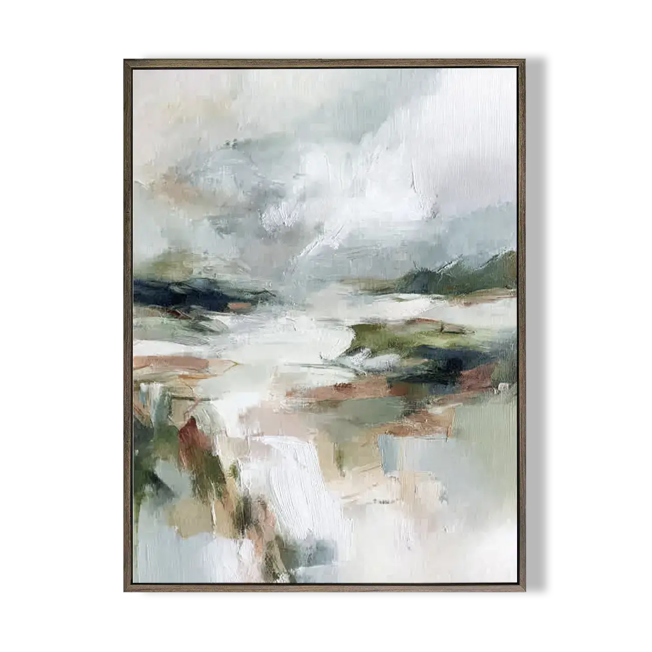 Abstract Landscape Texture Painting #FJV011