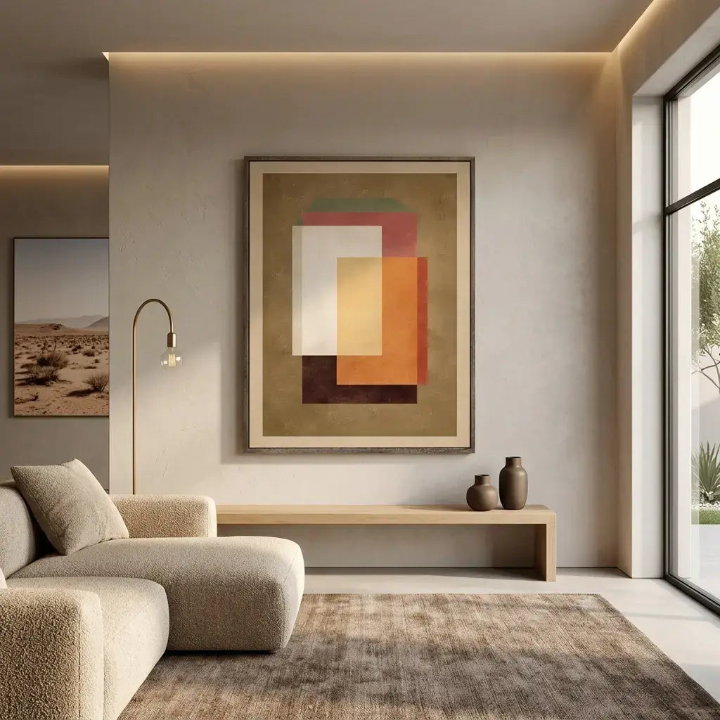 Geometric Abstract Wall Art #CXV076