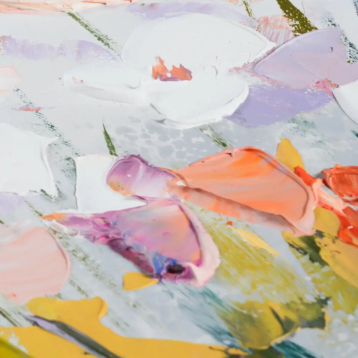 Vintage Floral Wall Art #HHH013 Details