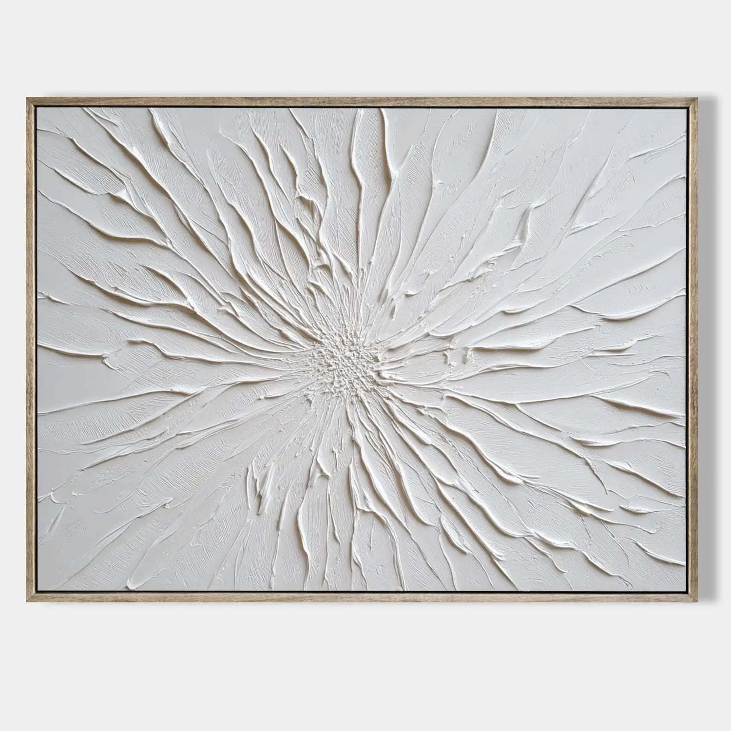 3D Textured Floral Oil Painting #HHH015