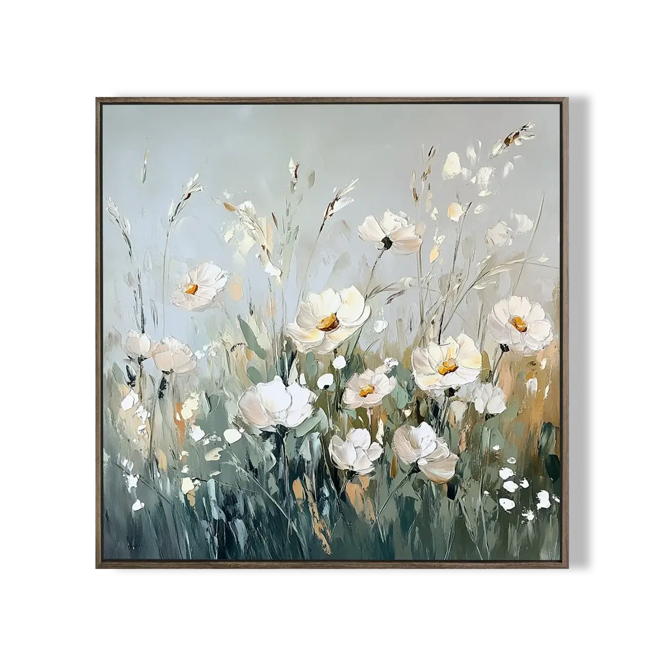 Floral Canvas Wall Art #HHS001