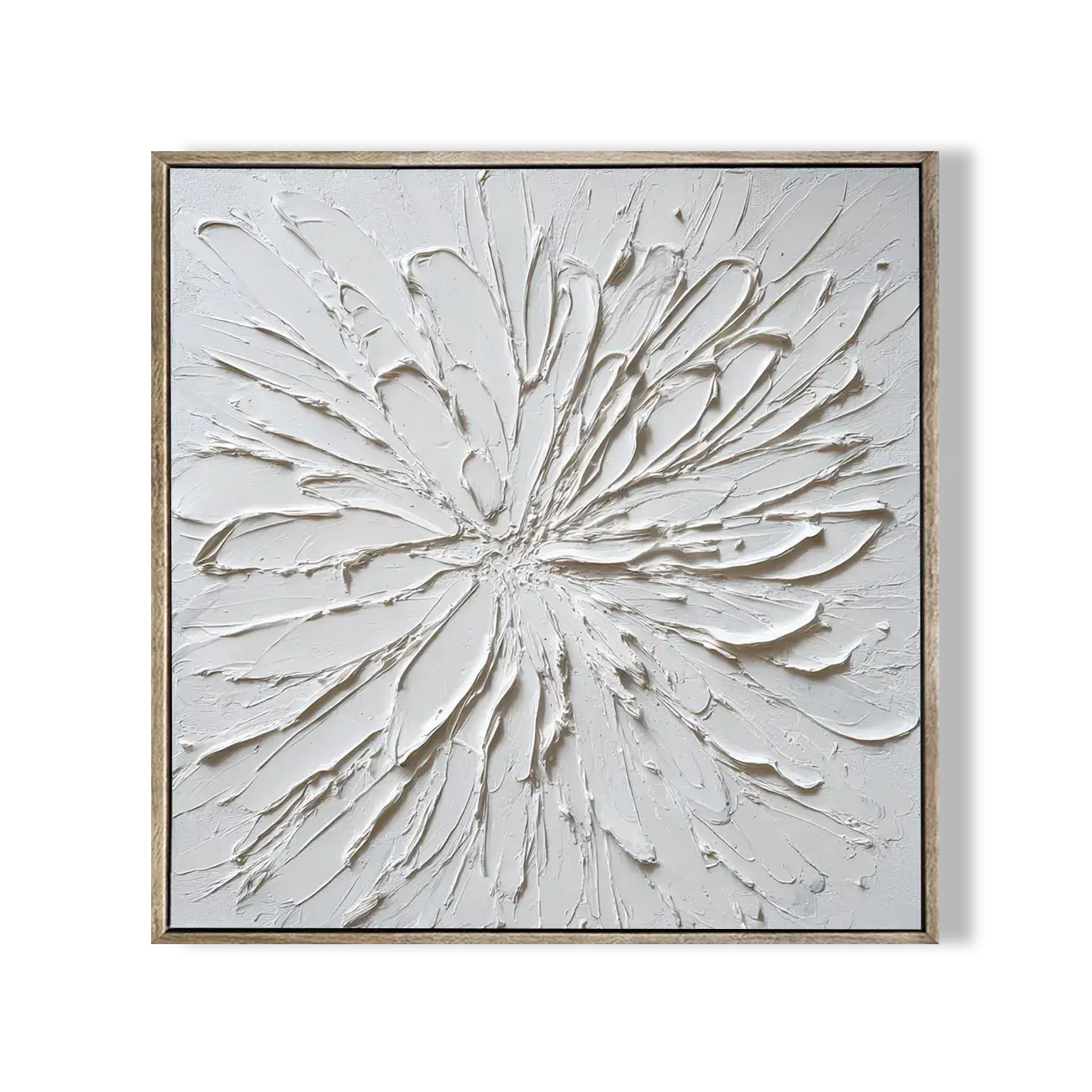 3D Textured Floral Oil Painting #HHS008