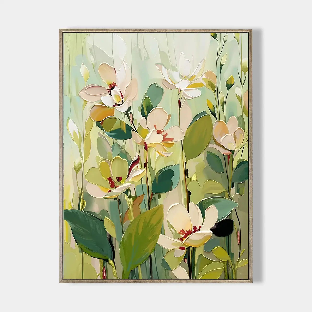 Floral Abstract Wall Art #HHV014