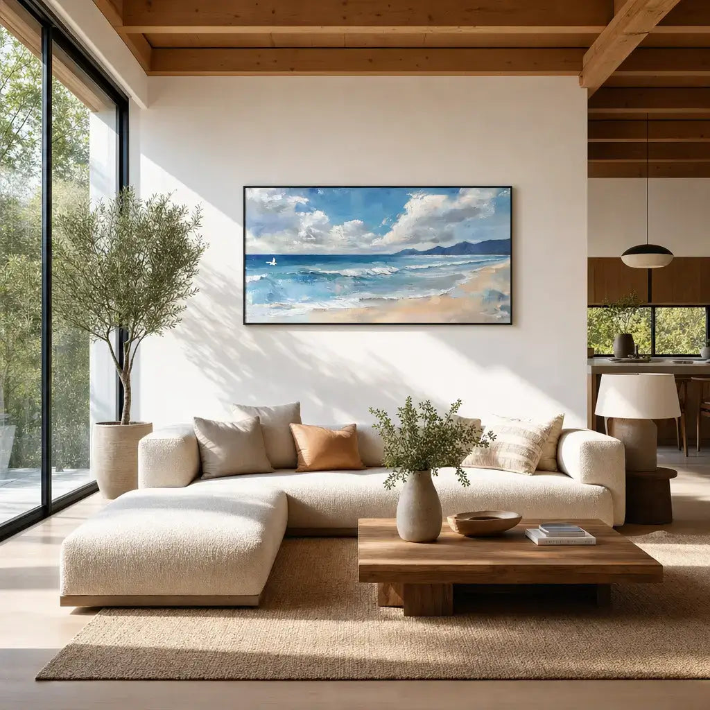 Large Ocean Wall Art #HJH007
