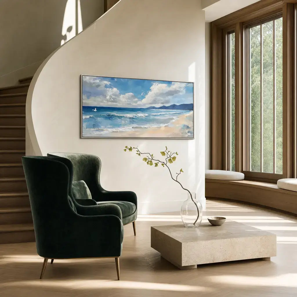 Large Ocean Wall Art #HJH007