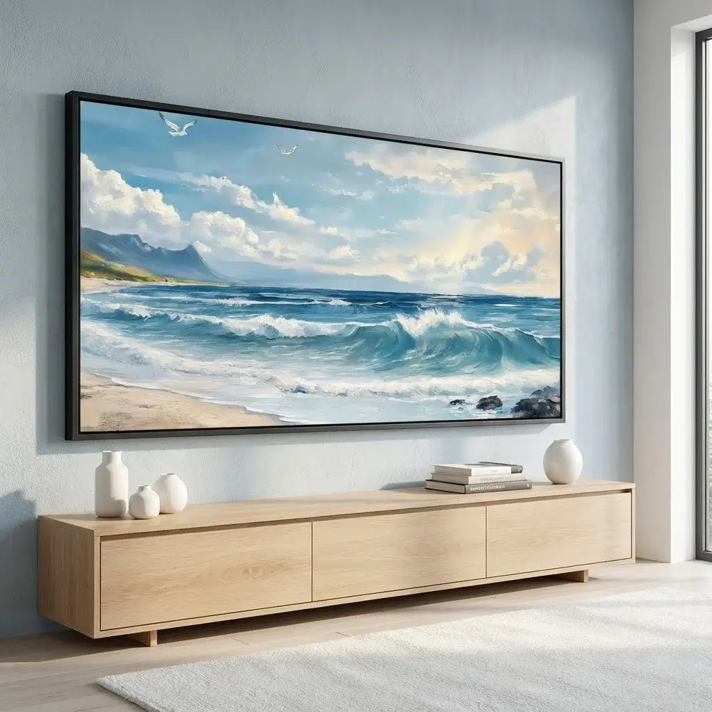Large Ocean Wall Art #HJH008