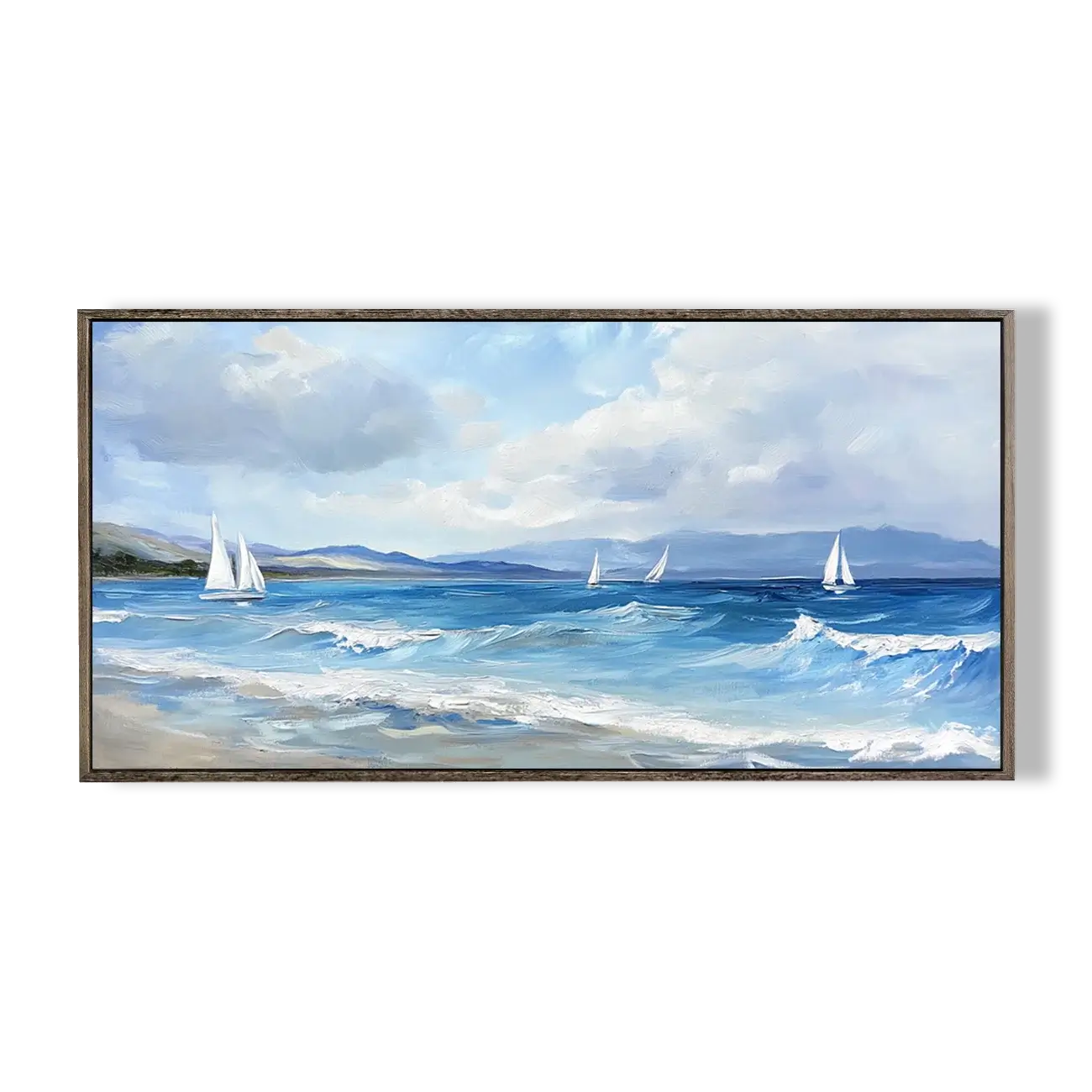 Large Ocean Wall Art #HJH009
