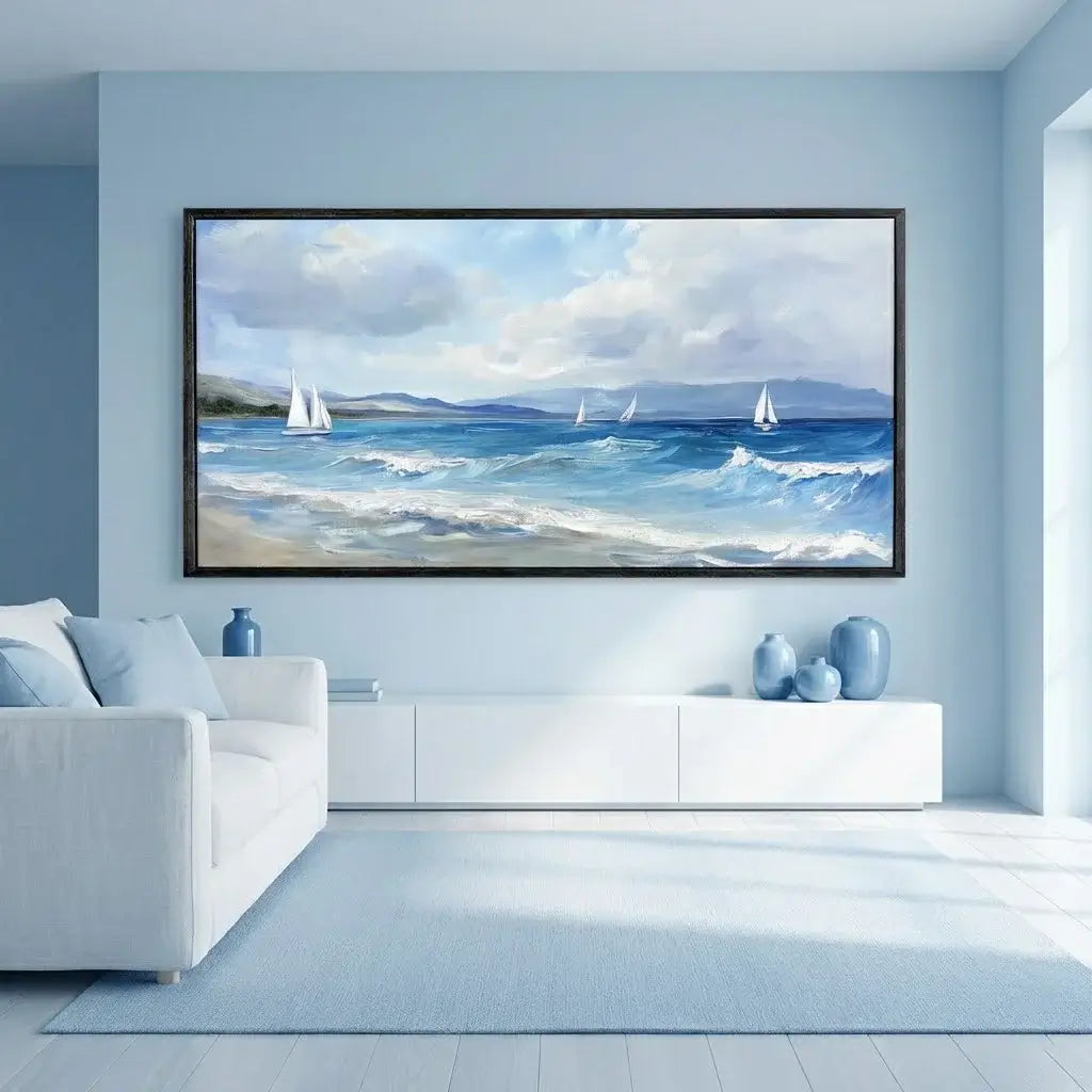 Large Ocean Wall Art #HJH009