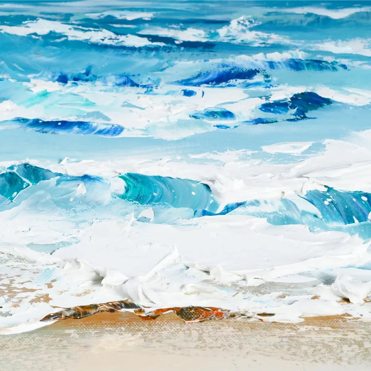 Large Ocean Wall Art #HJH012 Details