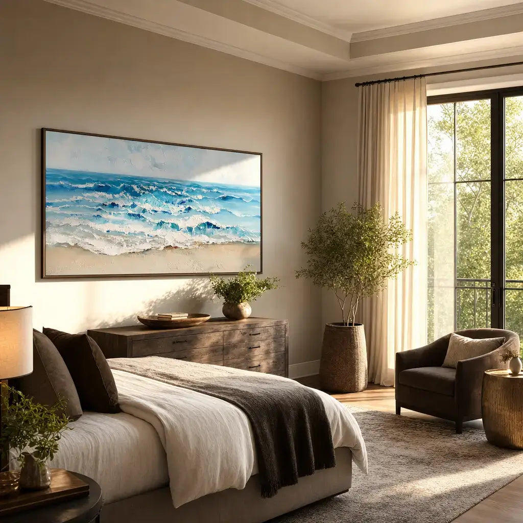 Large Ocean Wall Art #HJH012